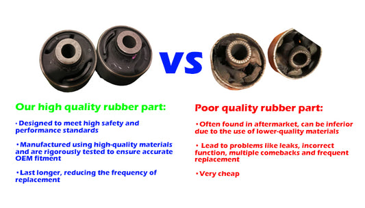 Engine Mount Rubber Quality Comparison