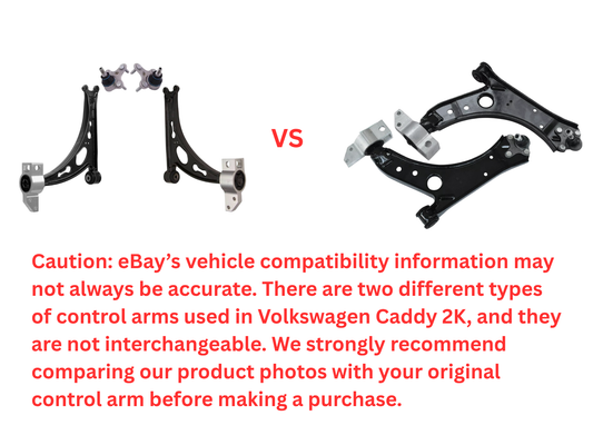 New Pair Front Lower Control Arm&Ball Joint For VW Golf Jetta MK5 MK6 1K 2003-2014