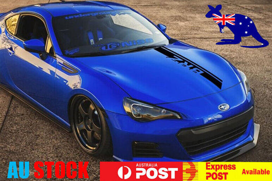 Subura BRZ Sport Bonnet Decorative Decal Sticker (Black)