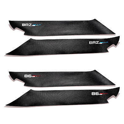 Door Anti Kick Pad Cover Trim Sticker Guard fit for Toyota 86 Subaru BRZ 2013-20