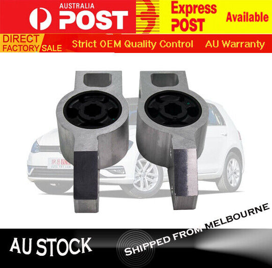 Pair Front Left AND Right Lower Control Arm Bush Kit for VW Golf MK5 6 Audi