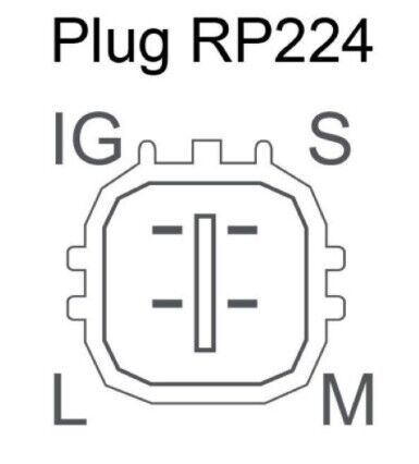 New Alternator for Toyota Camry ASV50R Engine 2AR-FE 2.5L 2011-17 Clutch Pulley