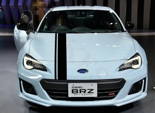 Subura BRZ Toyota 86 Universal Sport Bonnet JDM Decorative Decal Sticker (Black)