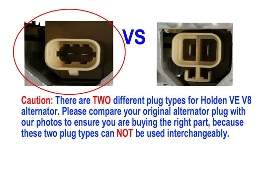 Alternator for Holden Commodore VE V8 SS SSV Gen4 L76 LS2 LS3 6.0L 6.2L 2006-10 Plug Variations
