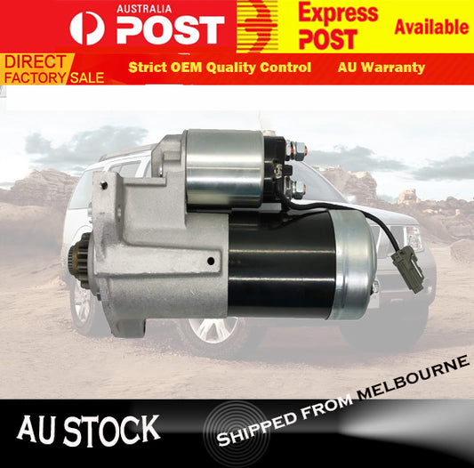 New Starter Motor for Nissan Pathfinder R51 Navara D40 4.0L VQ40DE Petrol 04-17