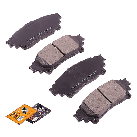 MSM Ceramic Rear Brake Pad Set for Toyota Kluger GSU55R 2014-2020