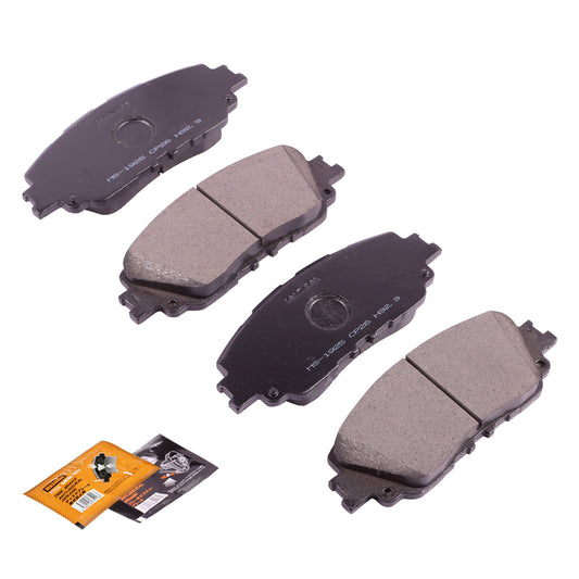 MSM Ceramic Front Brake Pads Toyota C-HR NGX10R 50R ZYX10R 10/2019-2023