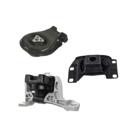 Mazda 3 LH & RH & Rear Engine Mount Kit Set for BK LF MZR MZR-CD 2.0L (2004-09)