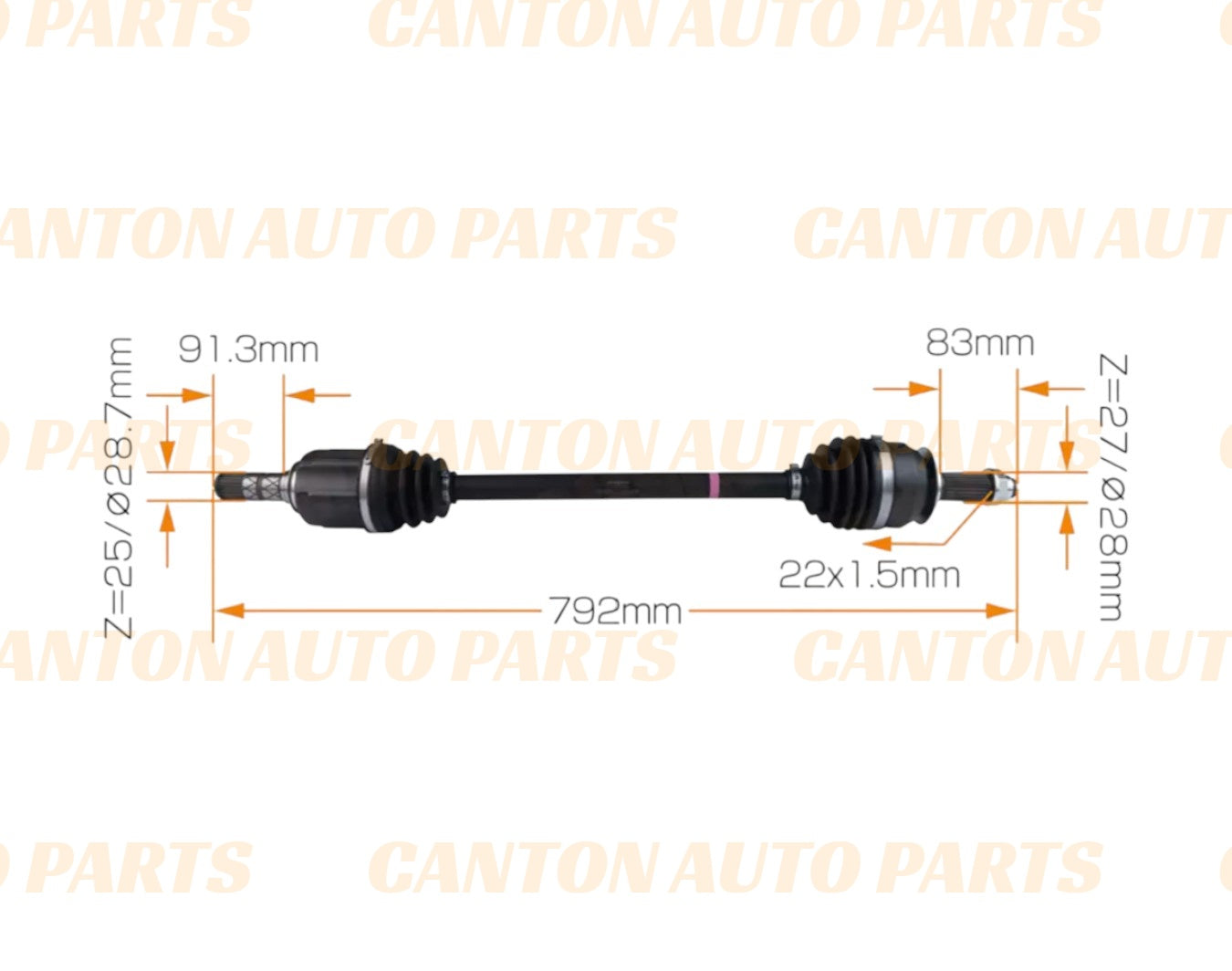 New Pair Front CV Joint Drive Shaft for Subaru Forester SH 2008-2013 XV GP7 2011-2014 HIGH QUALITY