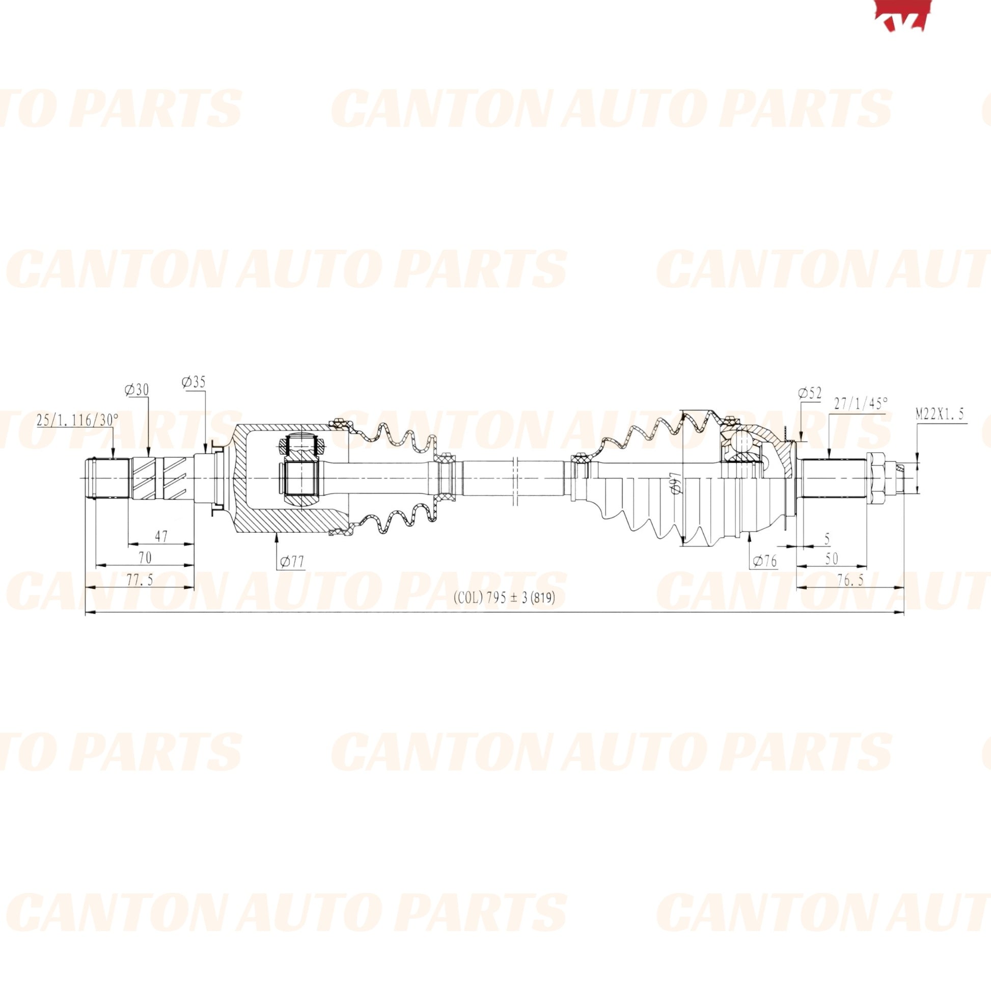 New Pair Front CV Joint Drive Shaft for Subaru Liberty Outback BR BM 2009-2013 HIGH QUALITY