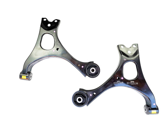 Pair Front Lower Control Arms w/o Ball Joint for Honda Civic FD1 FD2 2006-2012
