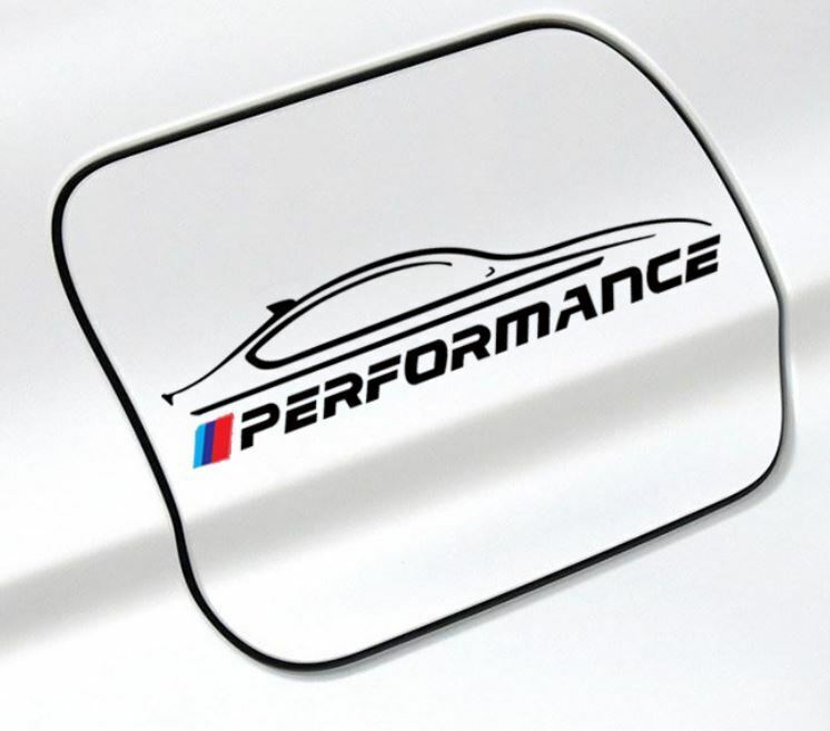 Fuel Cap Decal Sticker BMW Performance 1 3 5 7 series – Canton Auto Parts