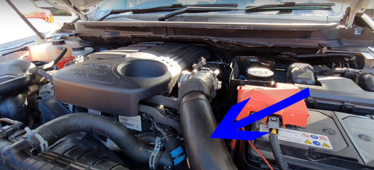 Intercooler Cold Side SILICONE Hose For Ford Ranger PX Mazda BT50 3.2L 2012+